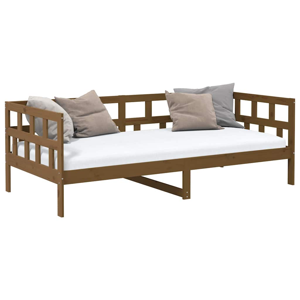 Dagseng honningbrun heltre furu 80x200 cm