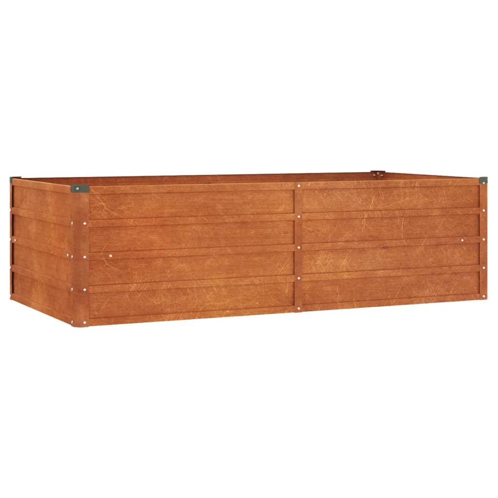 Høybed rust 160x80x45 cm cortenstål