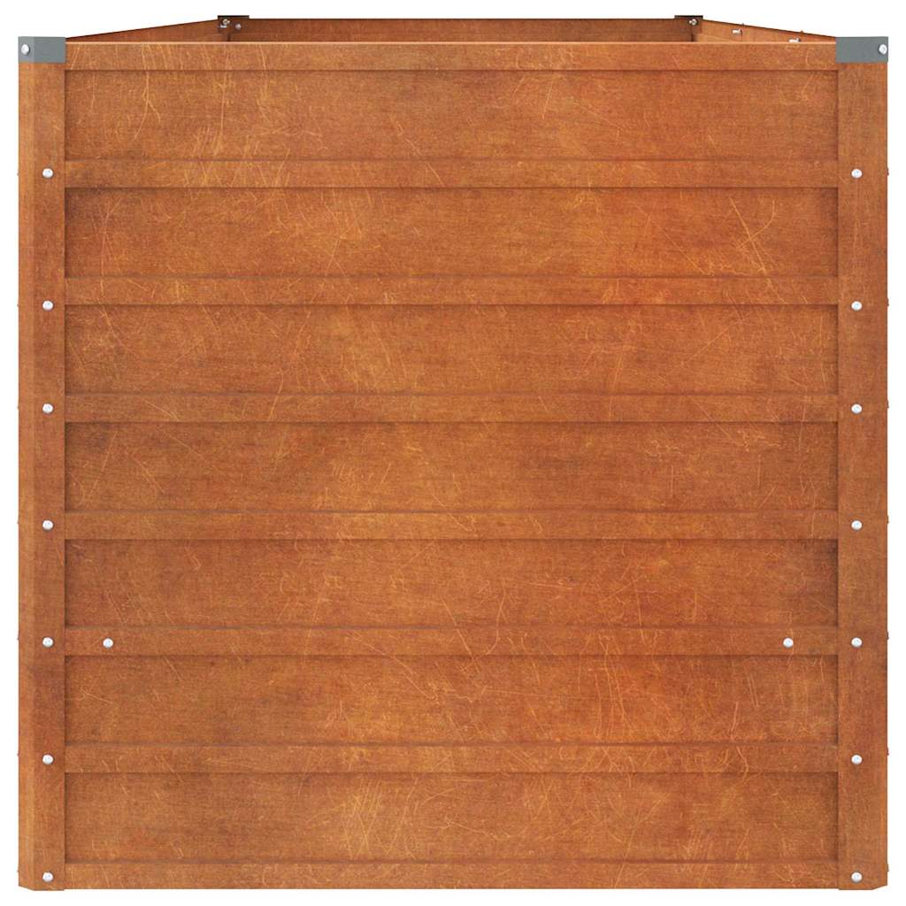 Høybed rust 240x80x77 cm cortenstål