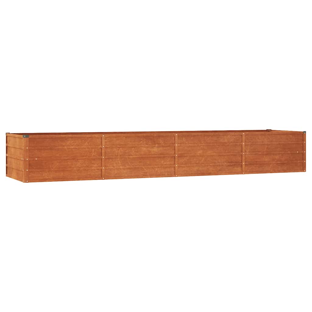 Høybed rust 320x80x45 cm cortenstål