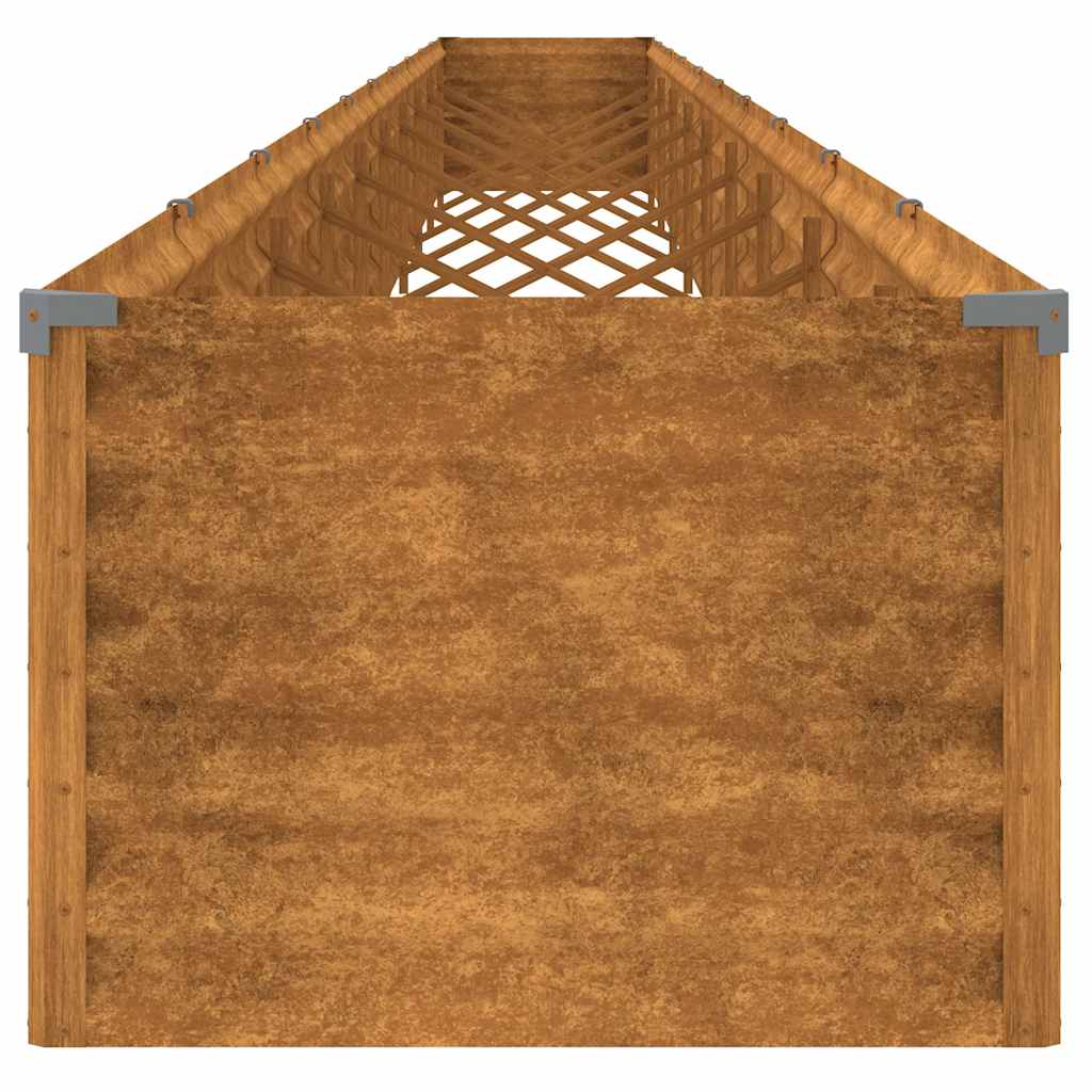 Høybed 960x50x36 cm cortenstål