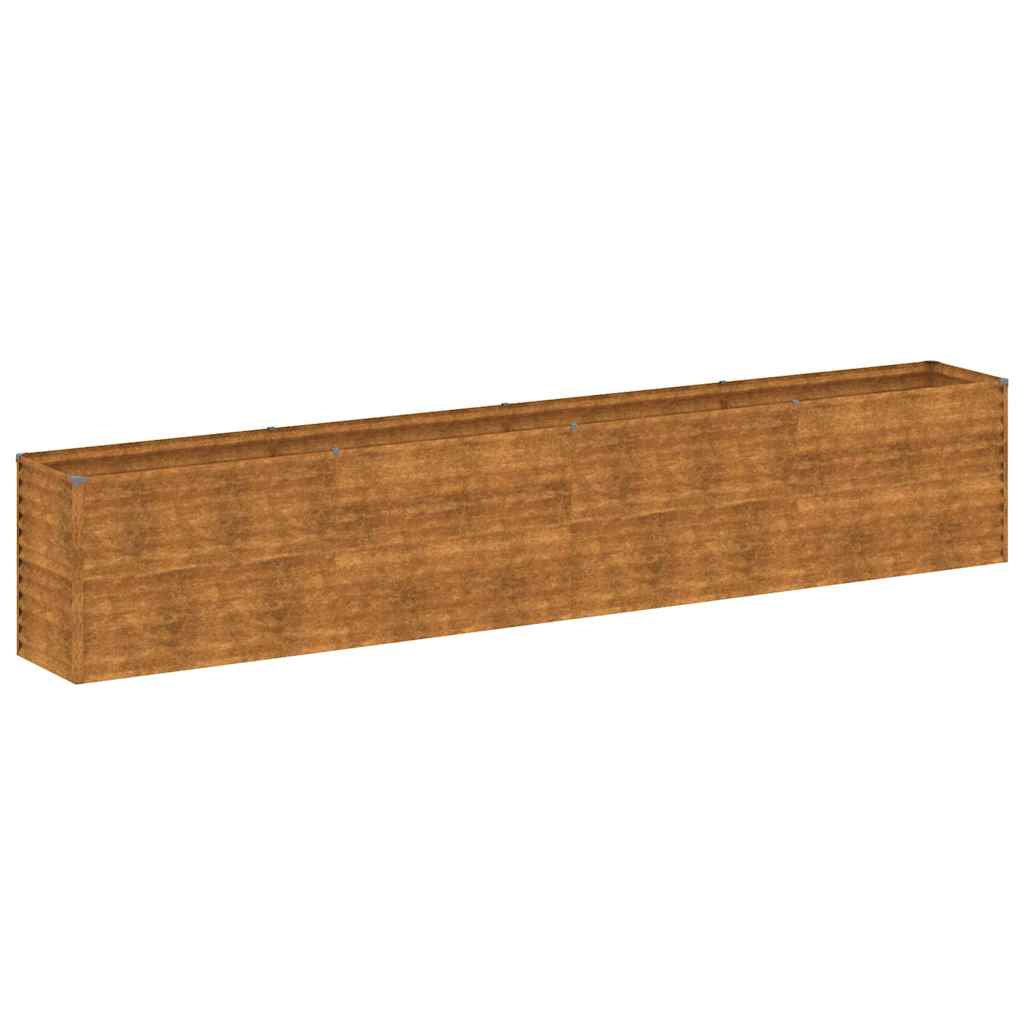 Høybed til hage 385x50x69 cm cortenstål