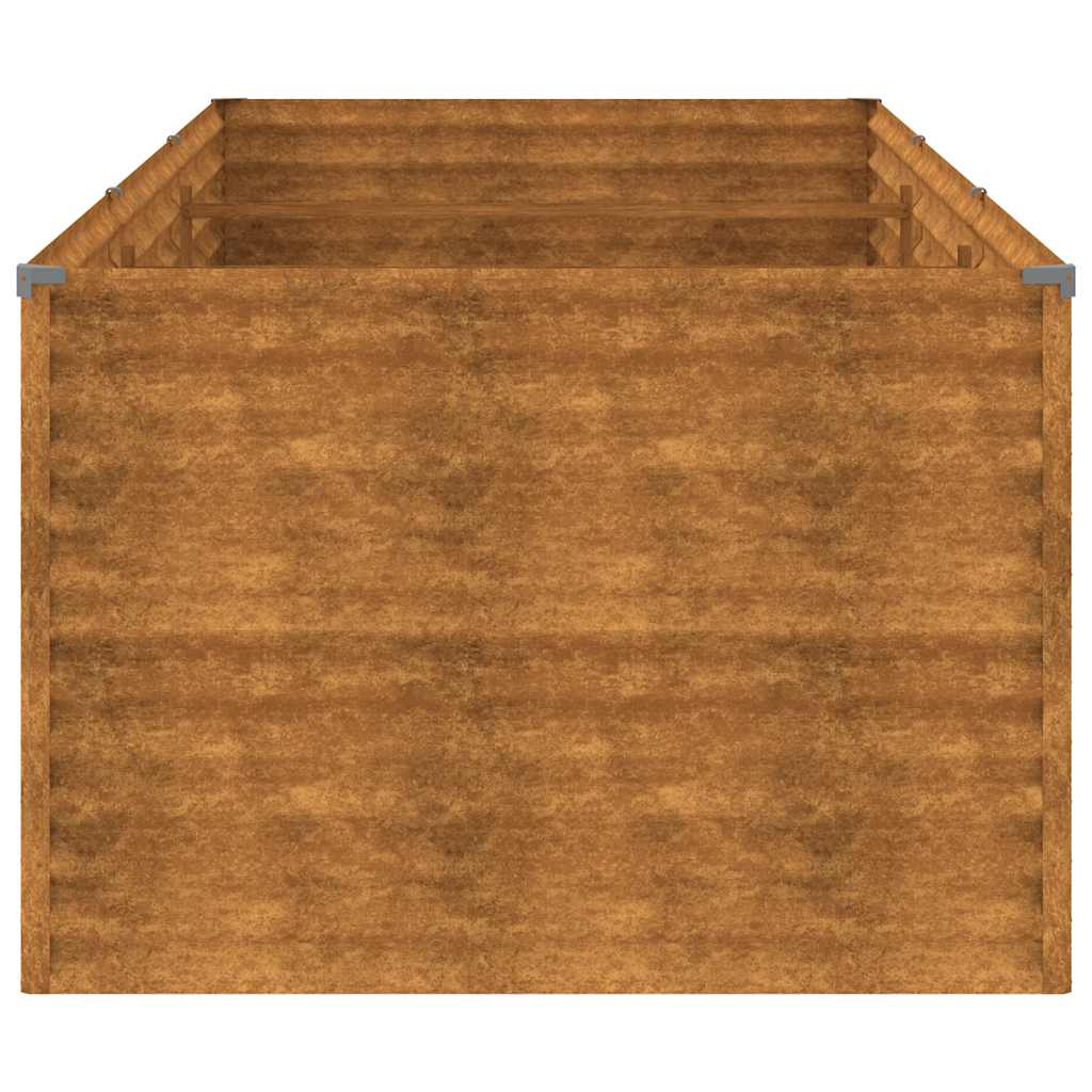 Høybed 290x100x69 cm cortenstål