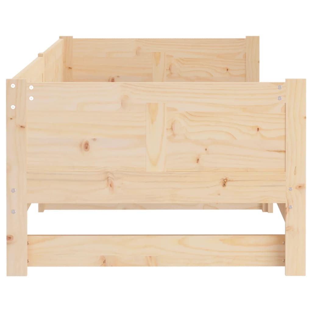 Uttrekkbar dagseng heltre furu 2x(90x190) cm