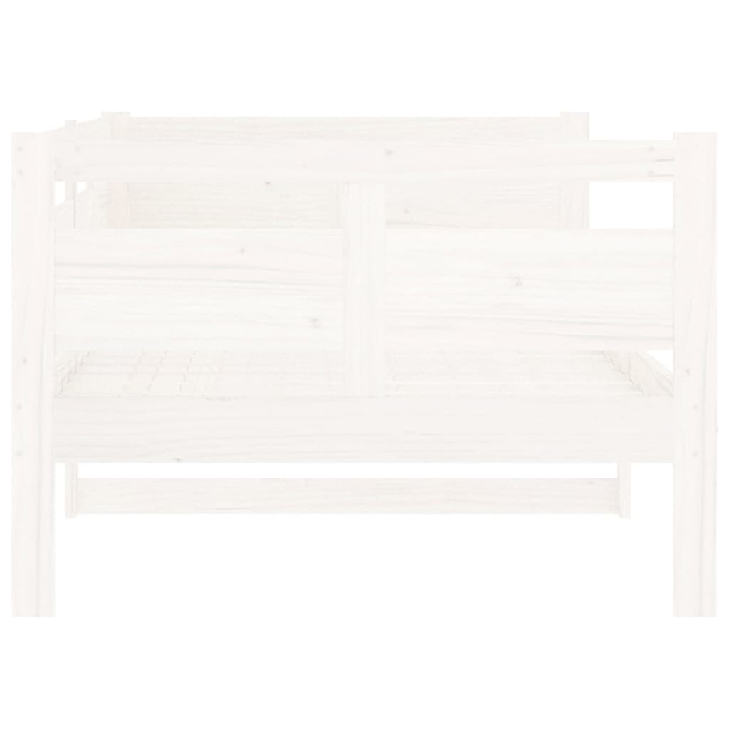 Dagseng hvit heltre furu 90x200 cm