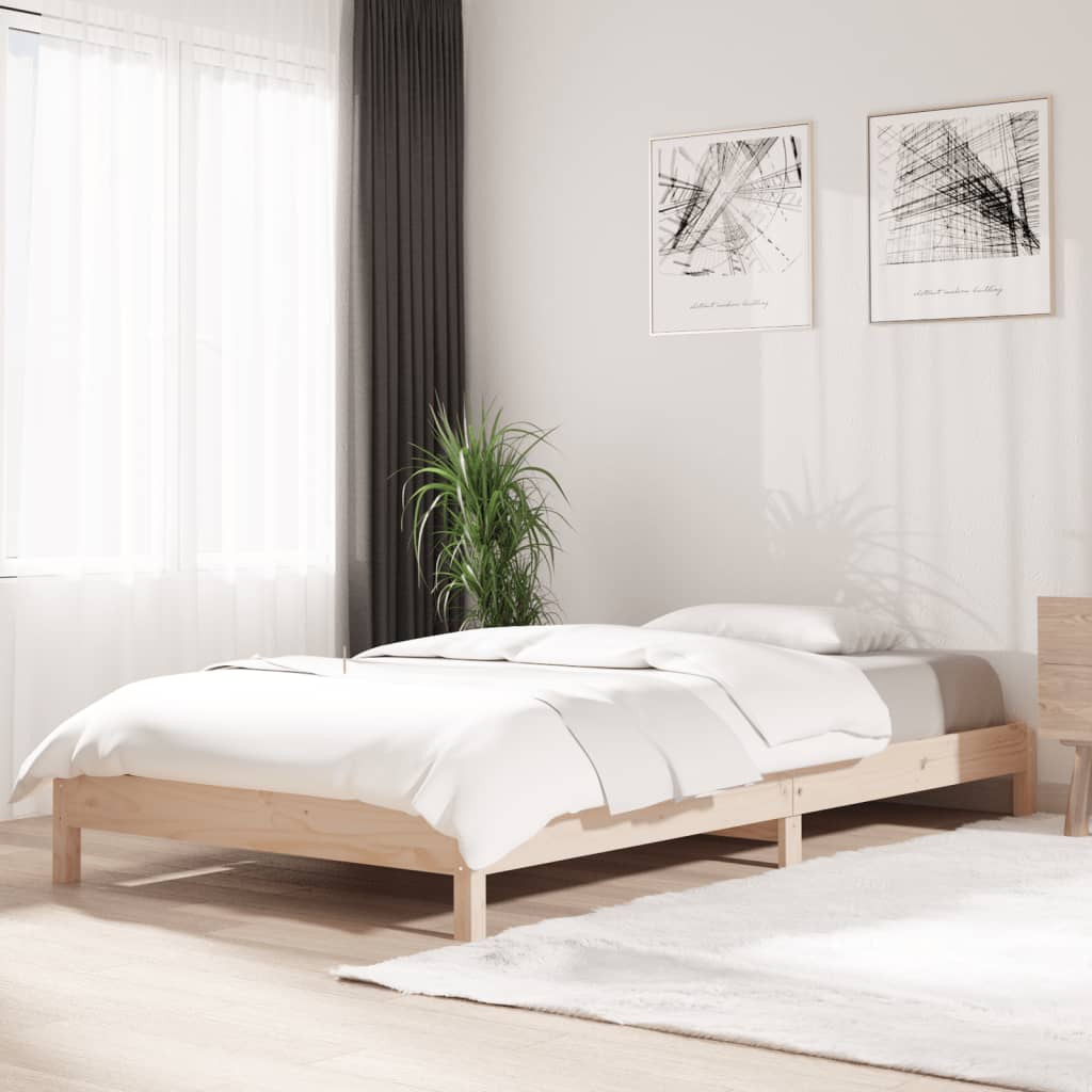 Stableseng 100x200 cm heltre furu