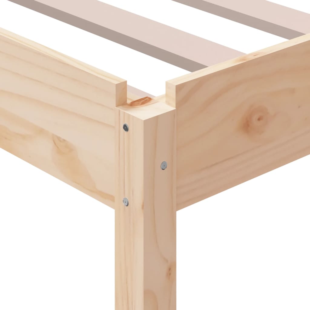 Stableseng 75x190 cm heltre furu