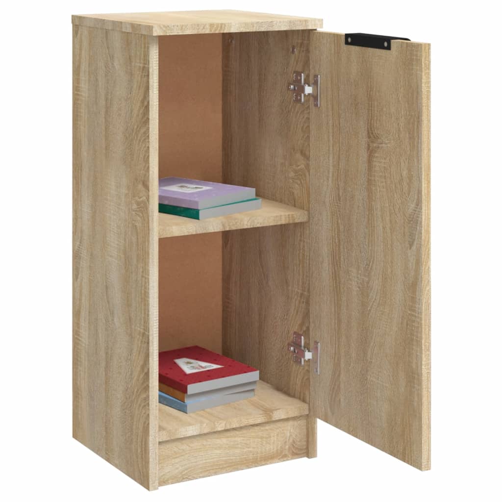 Skjenk sonoma eik 30x30x70 cm konstruert tre