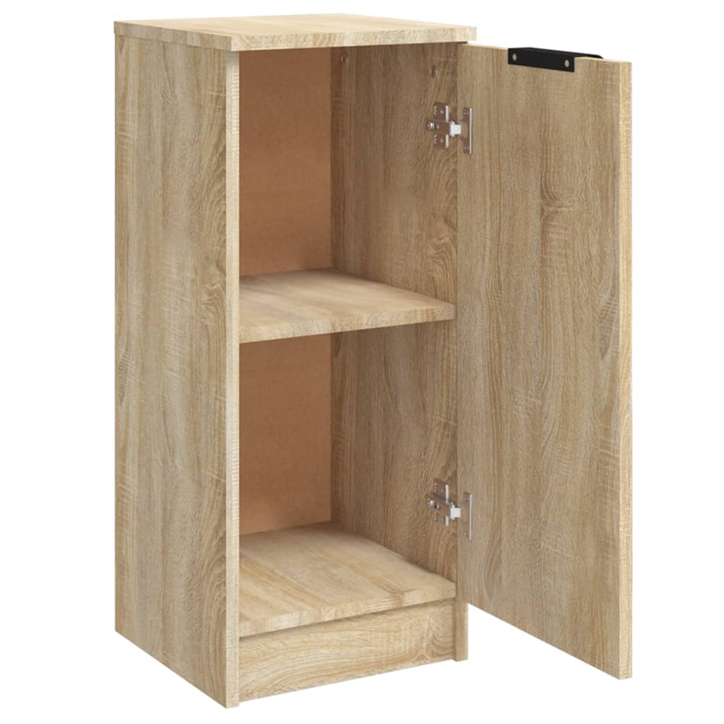 Skjenk sonoma eik 30x30x70 cm konstruert tre