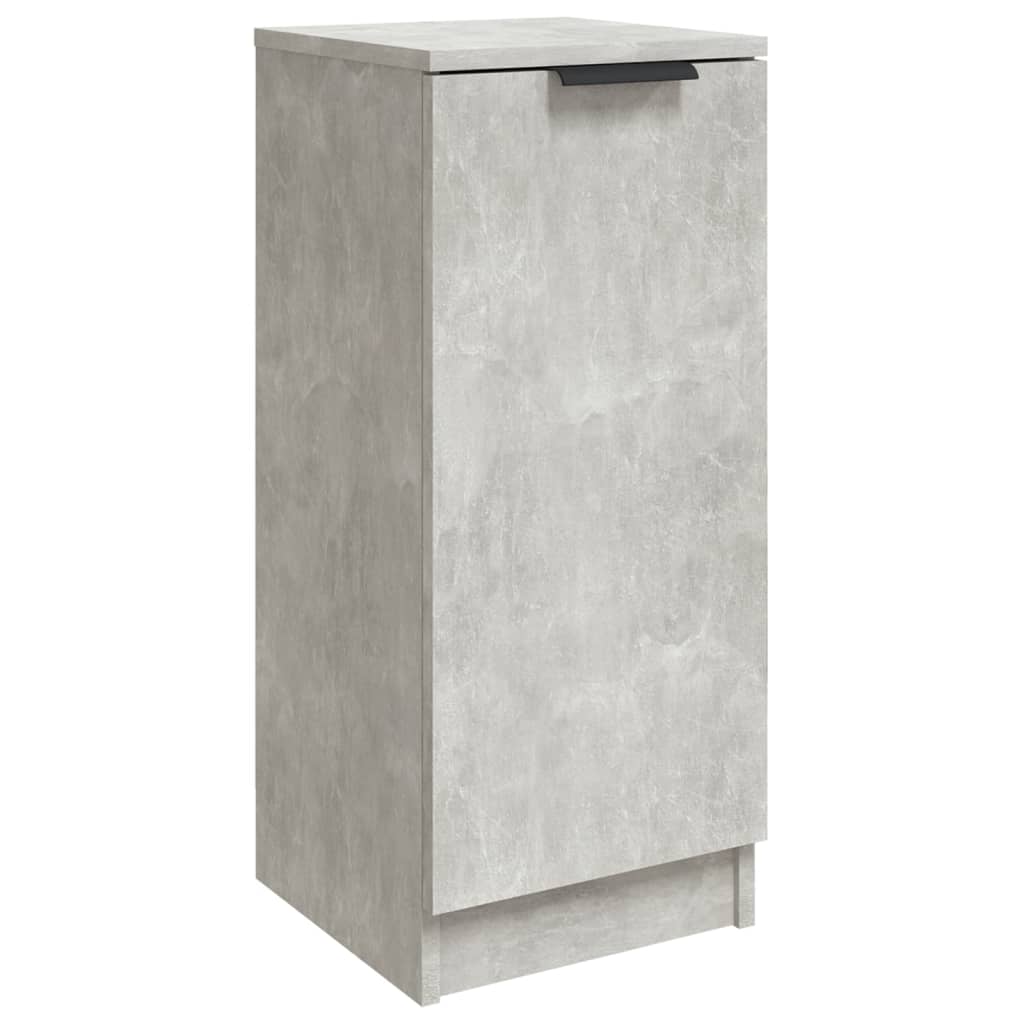 Skjenk betonggrå 30x30x70 cm konstruert tre
