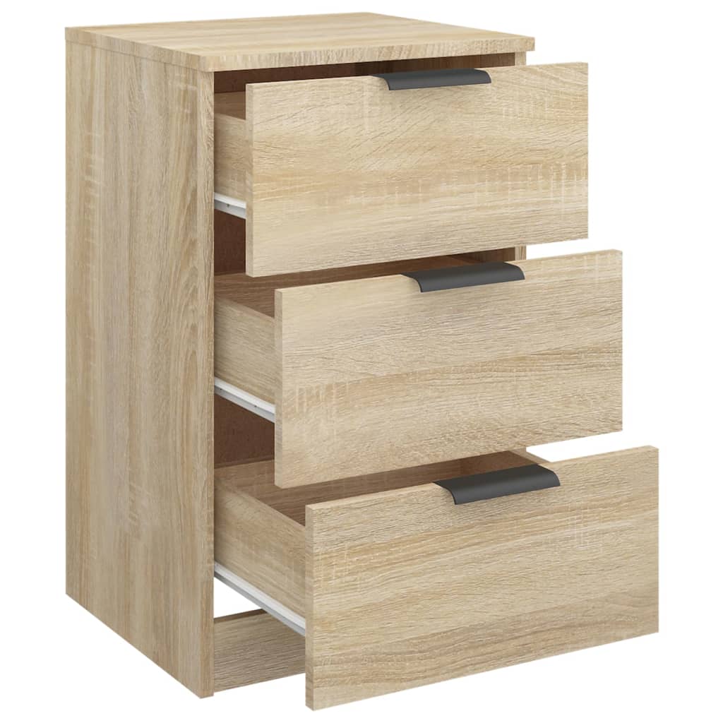 Nattbord sonoma eik 40x36x65 cm