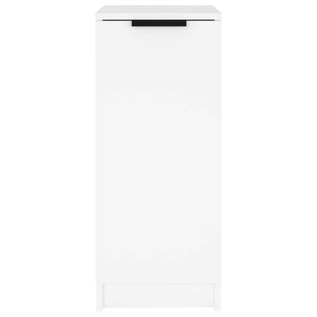 Skoskap hvit 30x35x70 cm konstruert tre