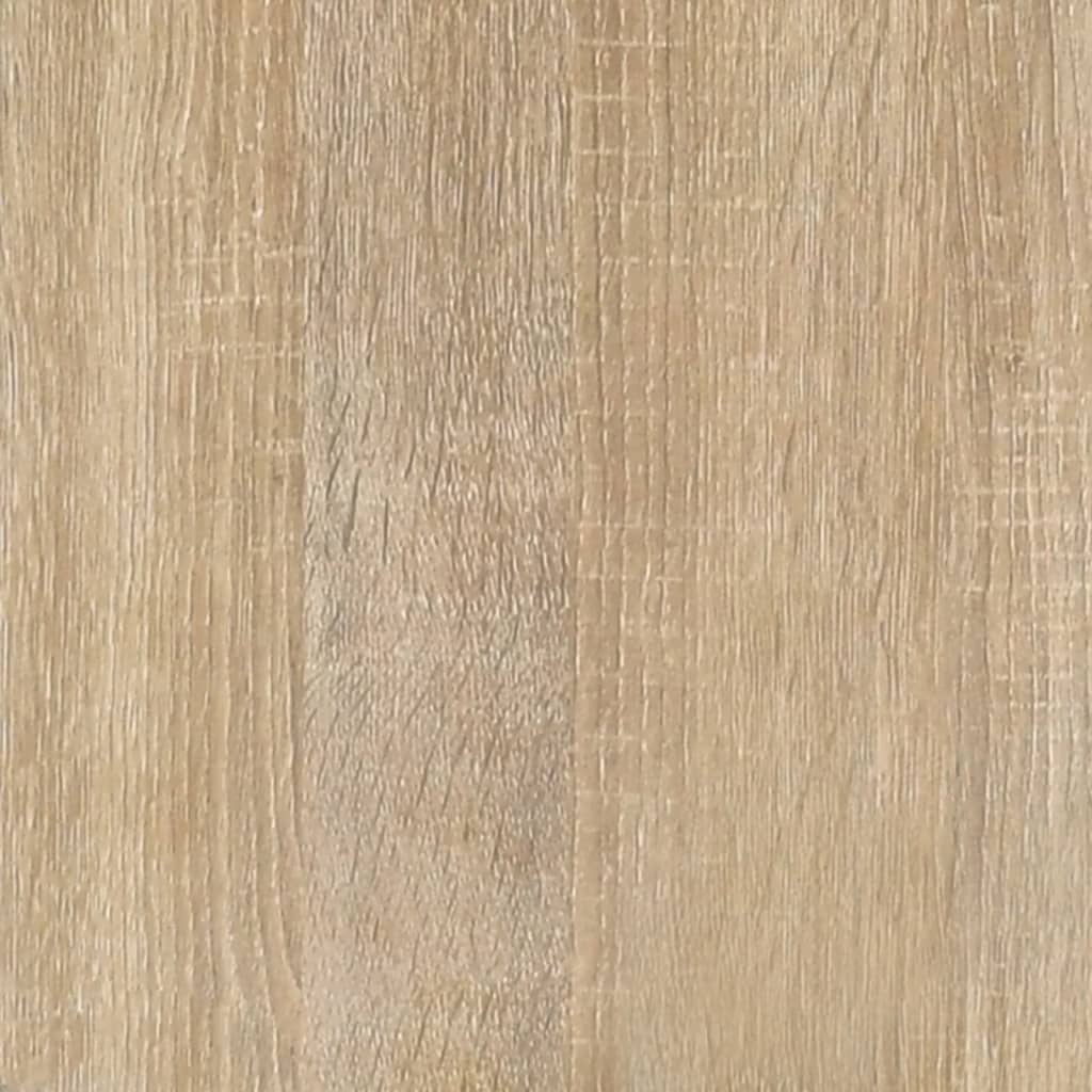 Veggskap sonoma eik 69,5x32,5x90 cm konstruert tre