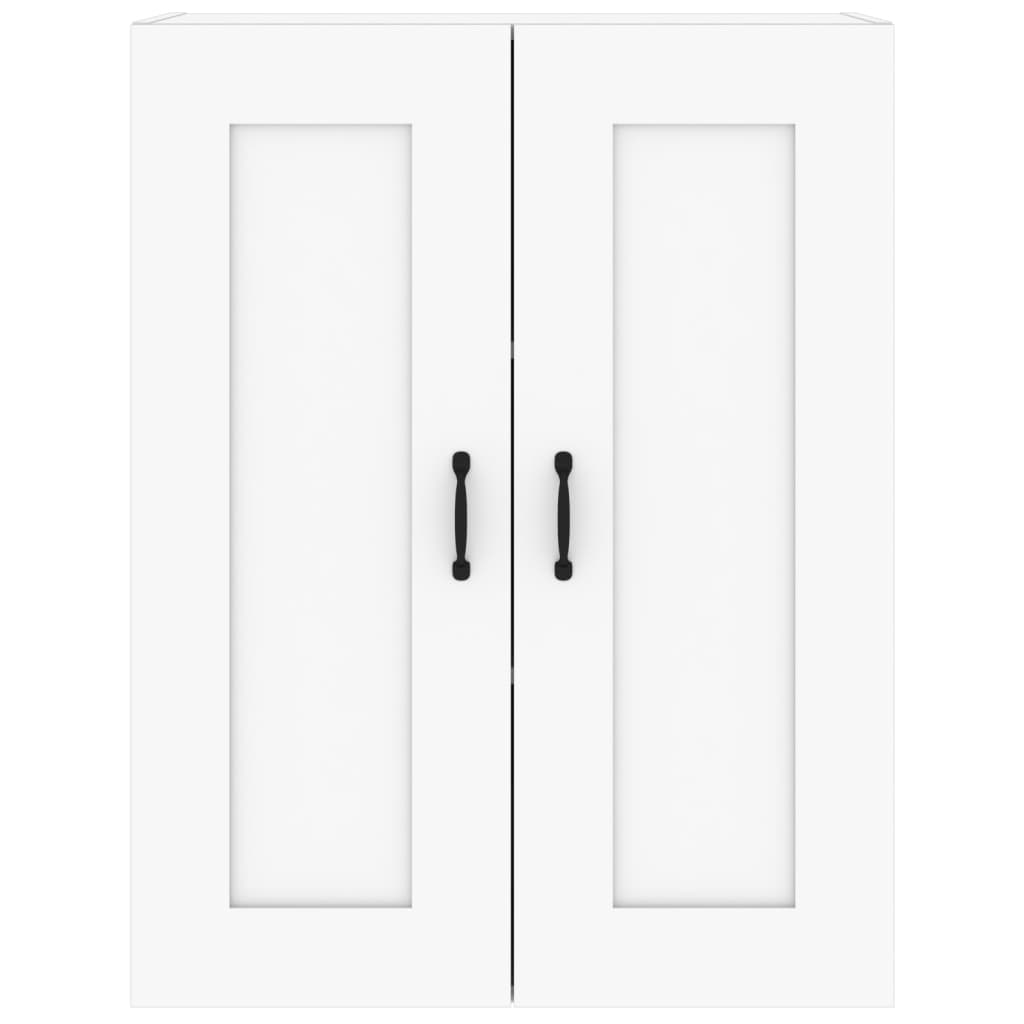 Hengende veggskap hvit 69,5x32,5x90 cm