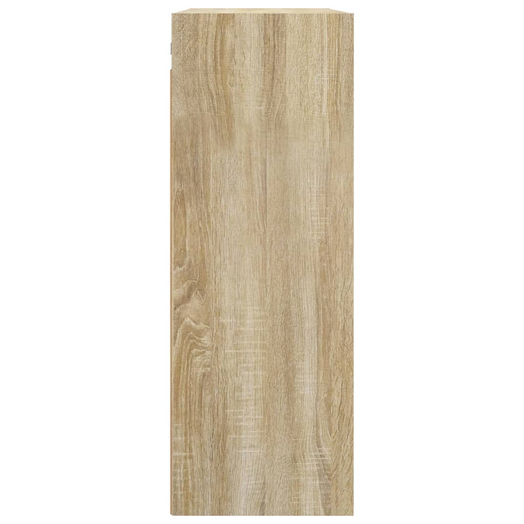 Hengende veggskap sonoma eik 69,5x32,5x90 cm