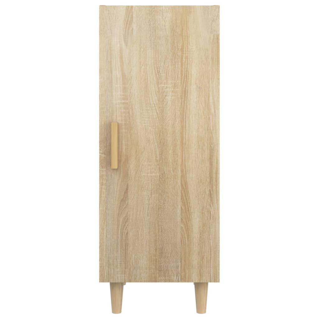 Skjenk sonoma eik 34,5x34x90 cm konstruert tre
