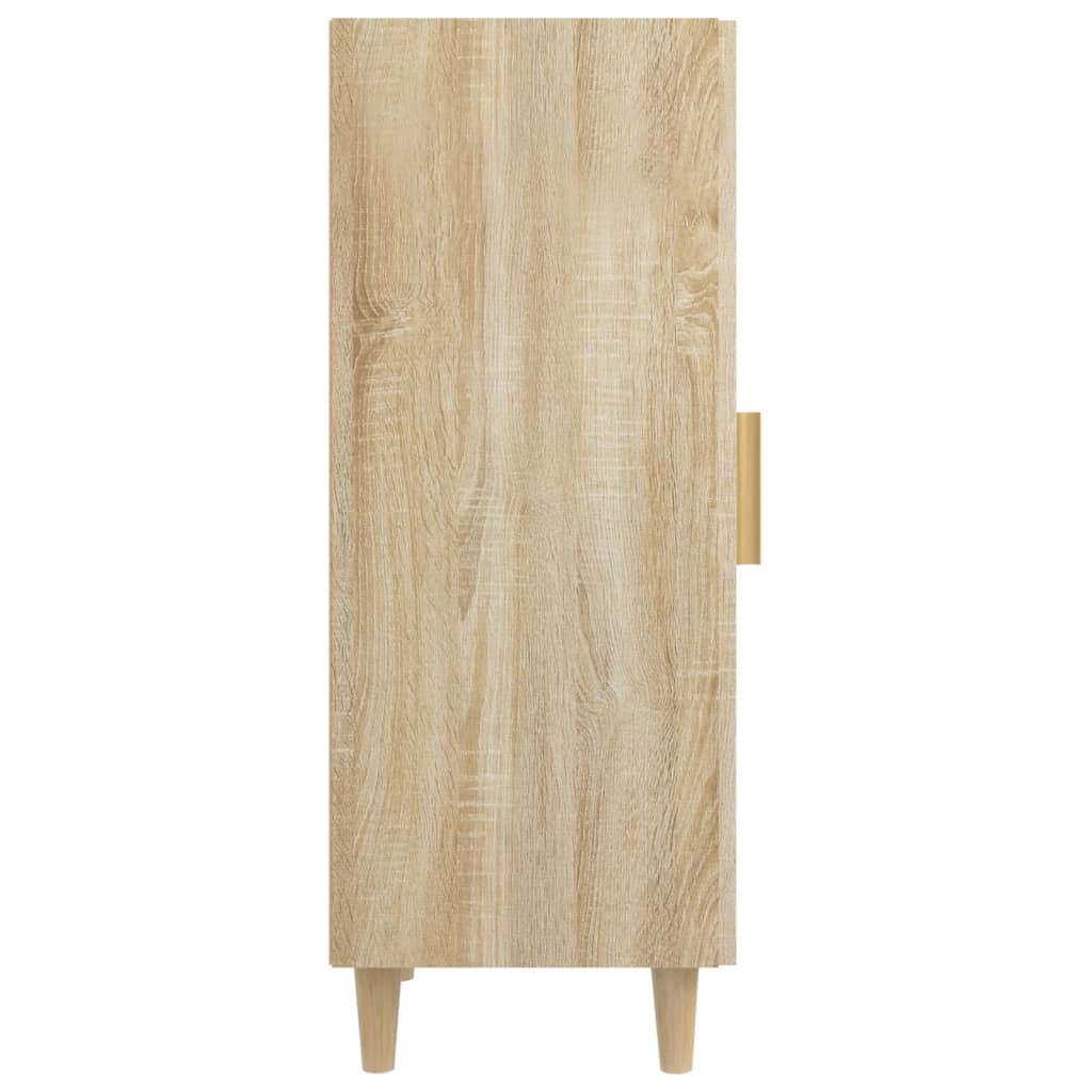Skjenk sonoma eik 34,5x34x90 cm konstruert tre