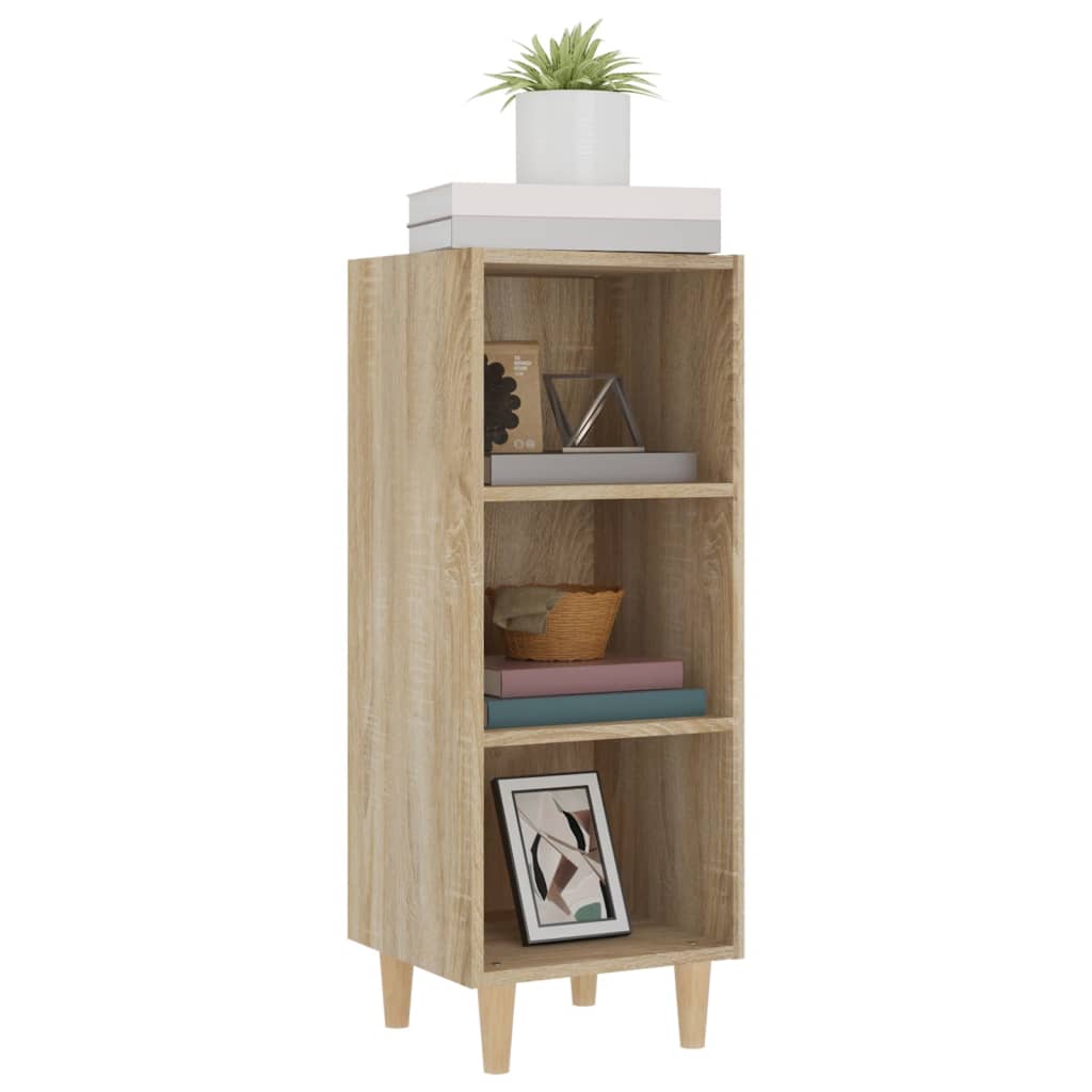 Skjenk sonoma eik 34,5x32,5x90 cm konstruert tre
