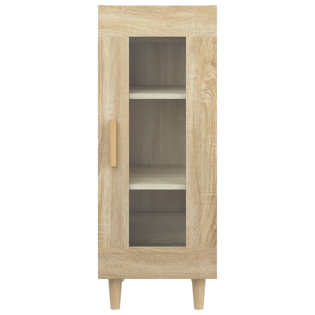 Skjenk sonoma eik 34,5x34x90 cm konstruert tre