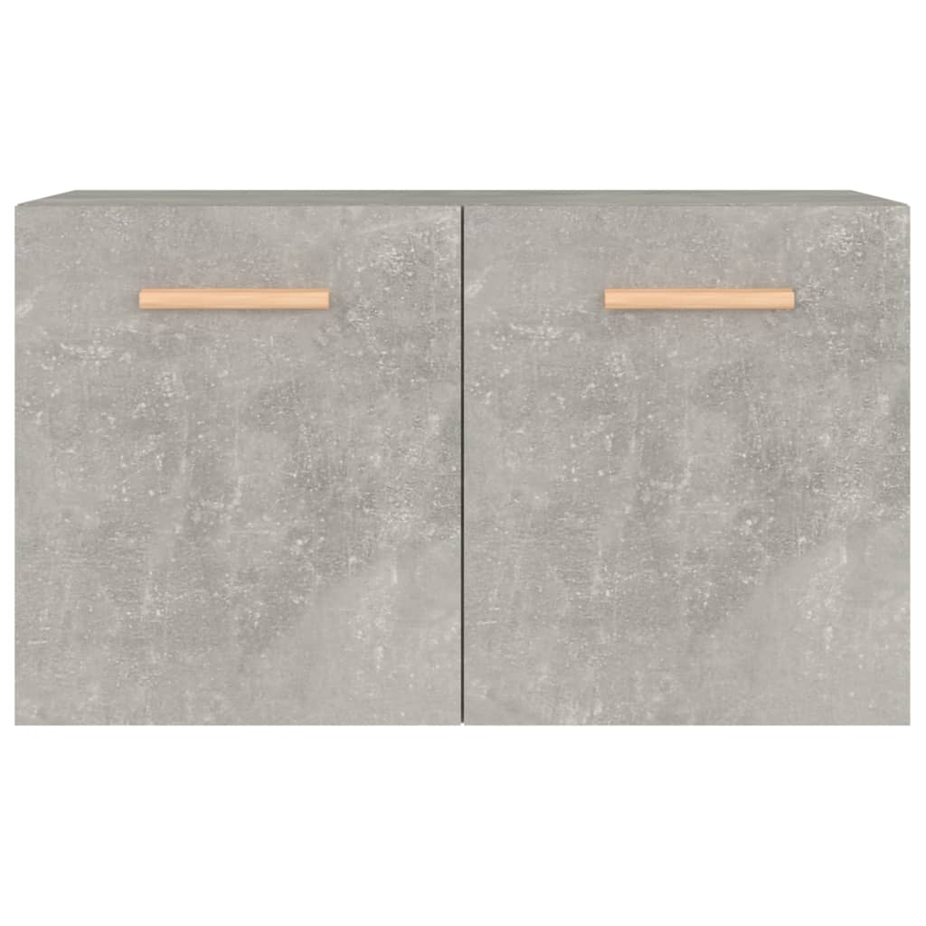 Veggskap betonggrå 60x36,5x35 cm konstruert tre