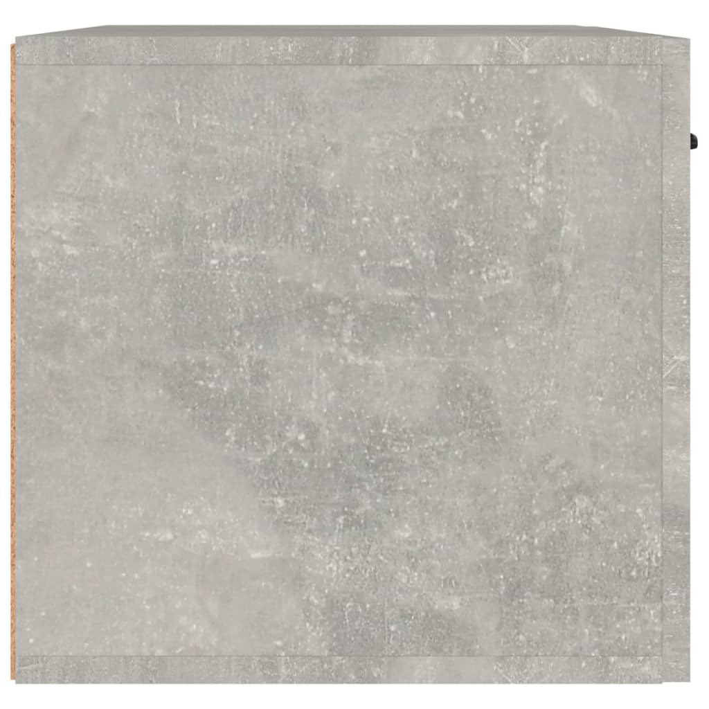 Veggskap betonggrå 60x36,5x35 cm konstruert tre