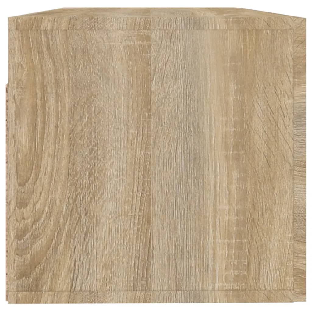 Veggskap sonoma eik 100x36,5x35 cm konstruert tre