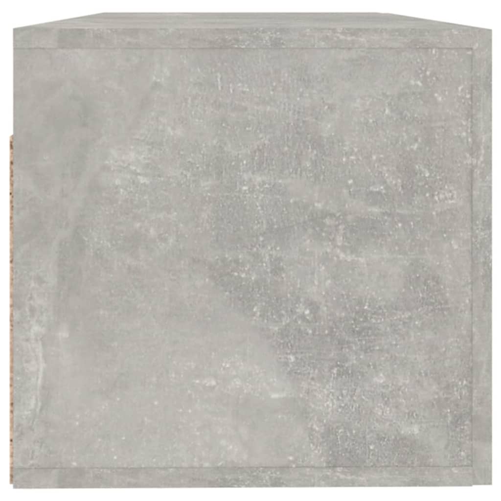 Veggskap betonggrå 100x36,5x35 cm konstruert tre vidaXL