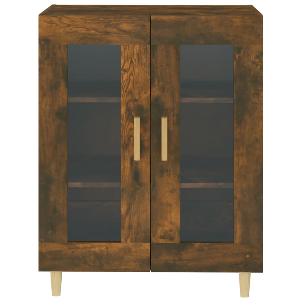 Skjenk røkt eik 69,5x34x90 cm konstruert tre