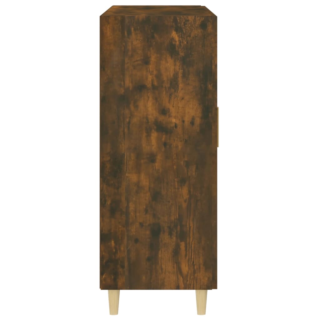 Skjenk røkt eik 69,5x34x90 cm konstruert tre