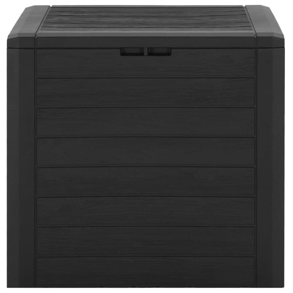Putekasse for hage brun 58,5x46x55 cm polypropylen