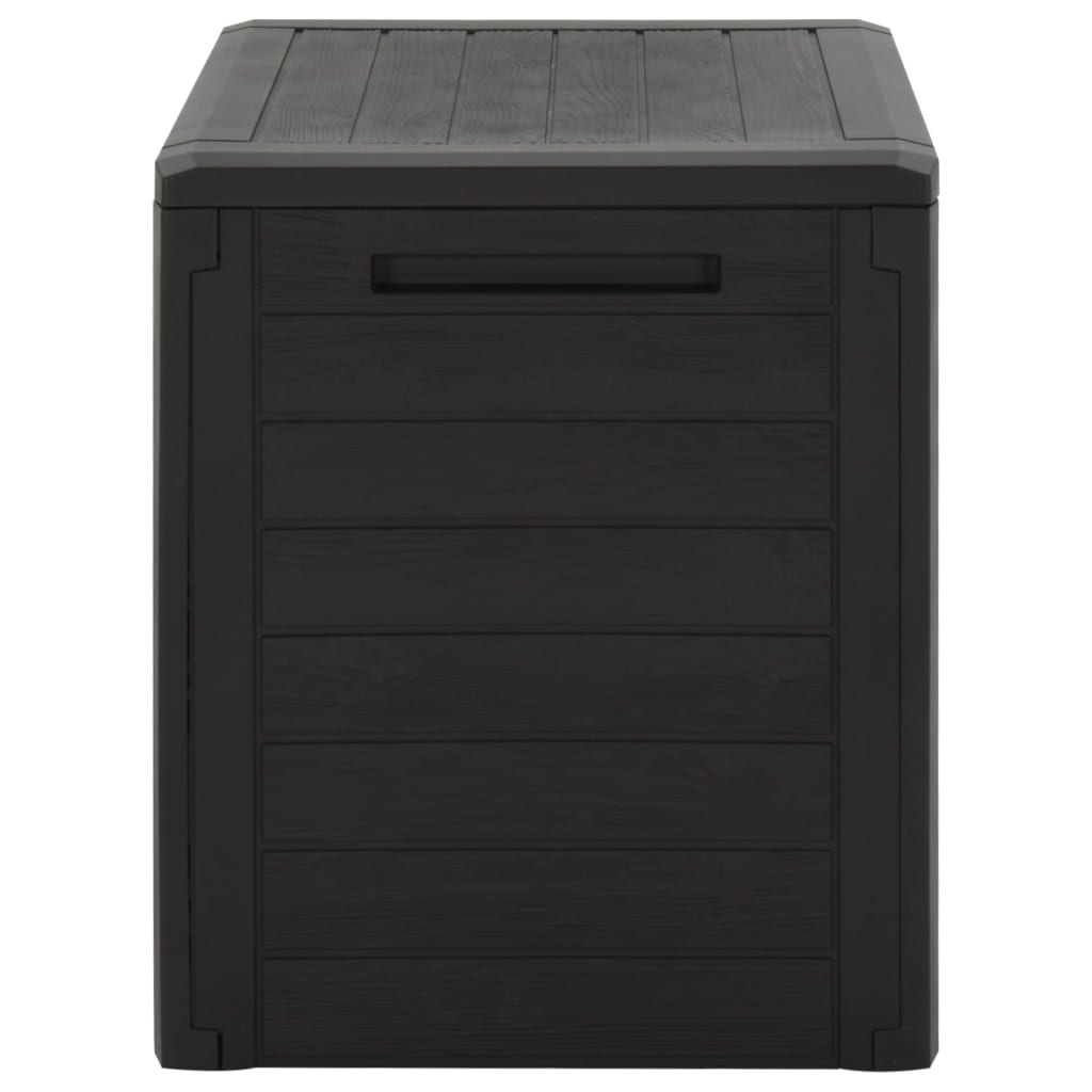 Putekasse for hage brun 58,5x46x55 cm polypropylen