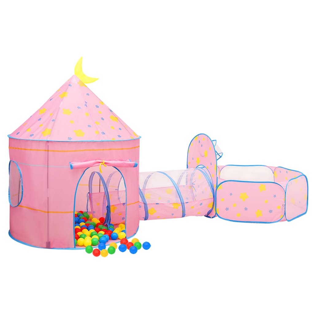 Leketelt for barn rosa 301x120x128 cm