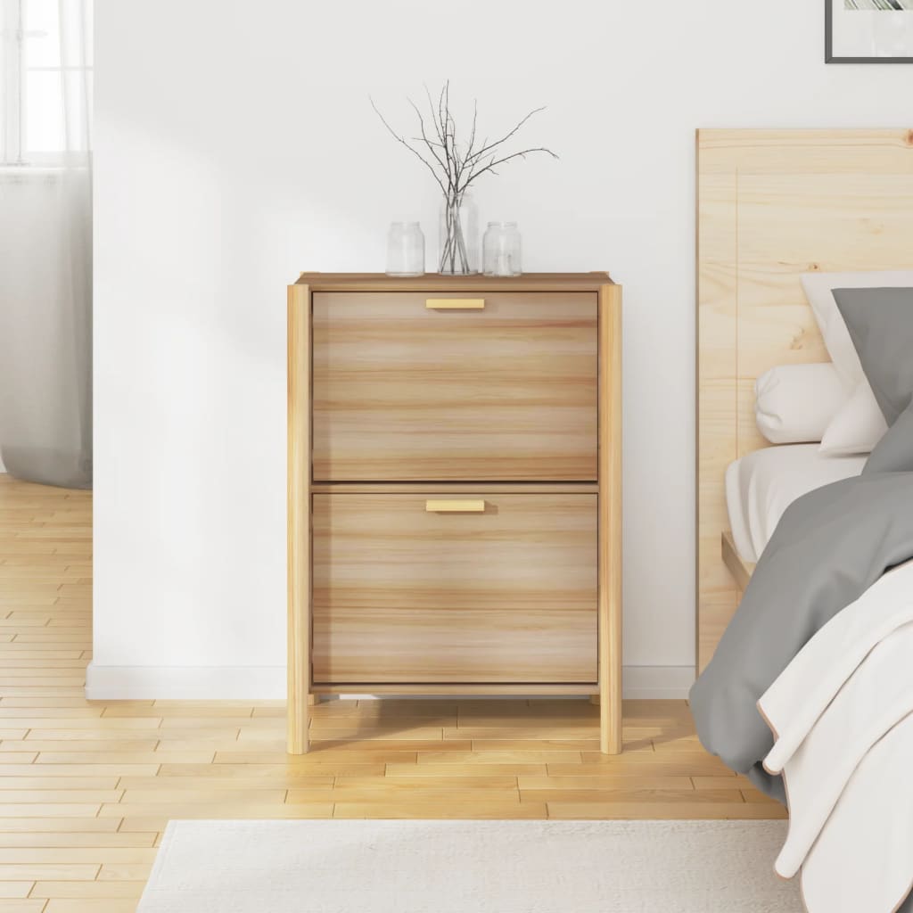 Skoskap 57,5x33x80 cm konstruert tre