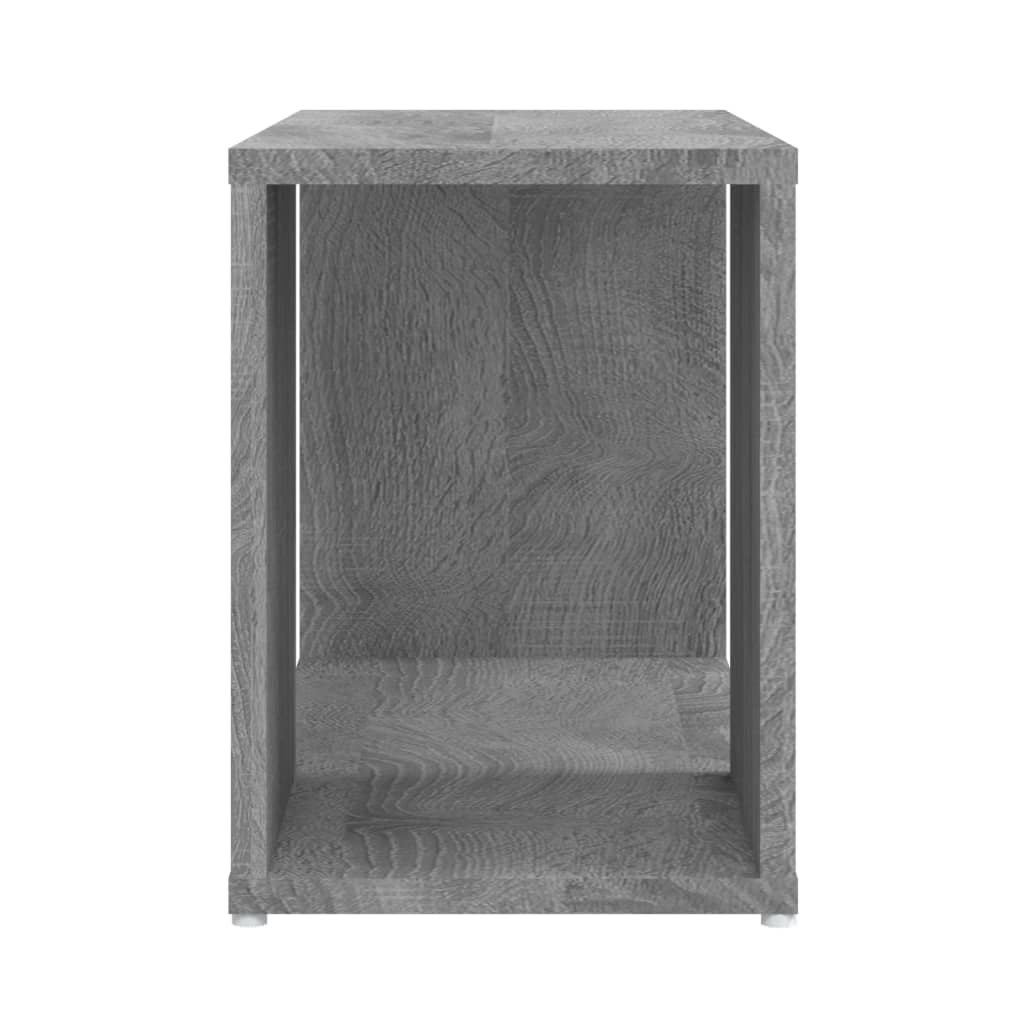 TV-benk grå sonoma 60x24x32 cm konstruert tre