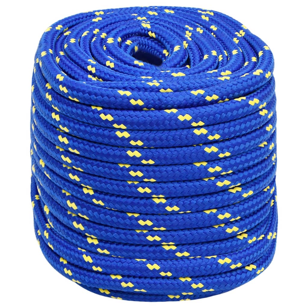 Båttau blå 16 mm 100 m polypropylen