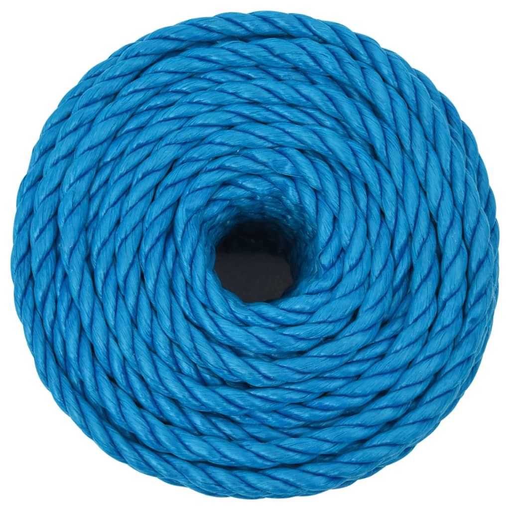 Arbeidstau blå 16 mm 25 m polypropylen