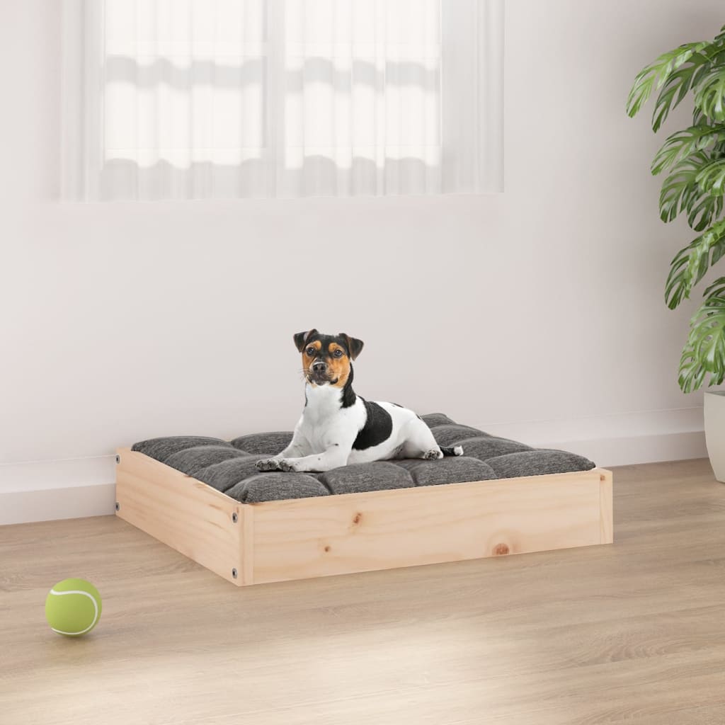 Hundeseng 51,5x44x9 cm heltre furu