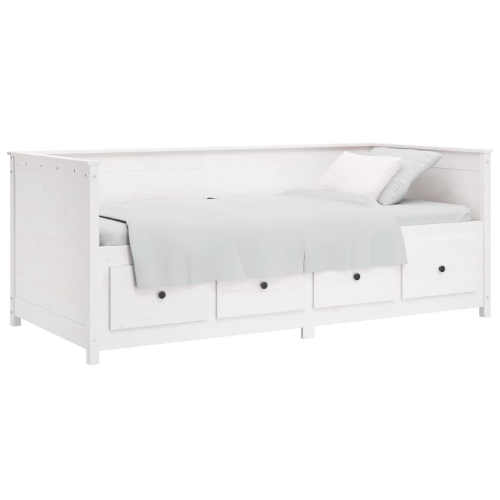 Dagseng uten madrass hvit 90x190 cm heltre furu