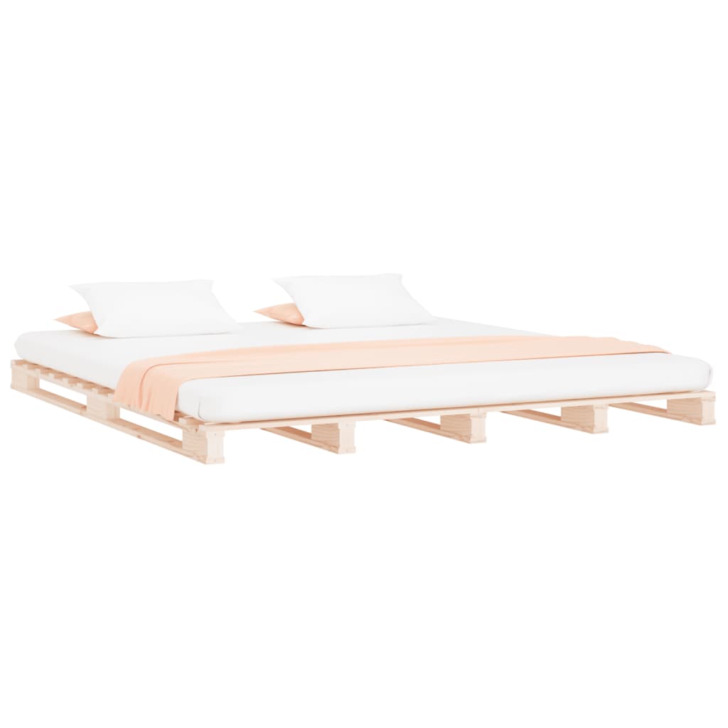 Palleseng 180x200 cm heltre furu Super King