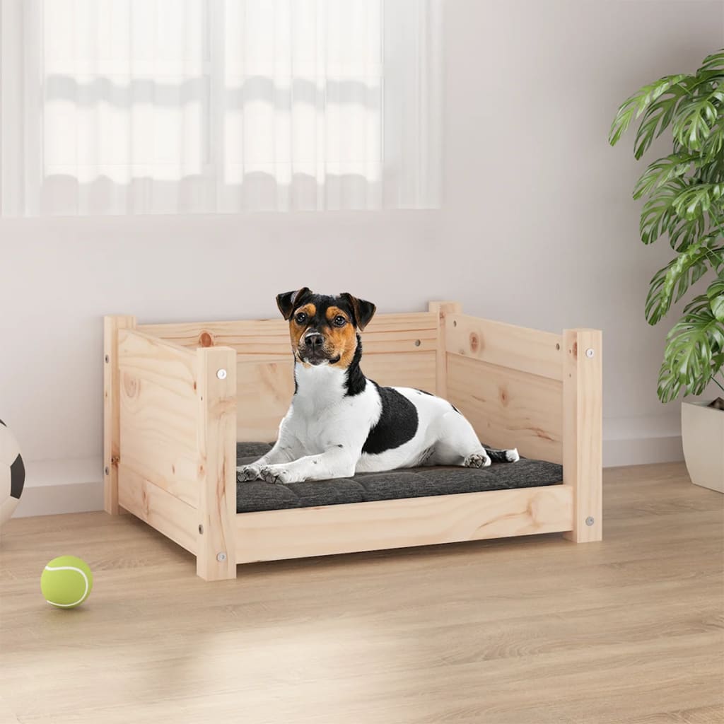 Hundeseng 55,5x45,5x28 cm heltre furu