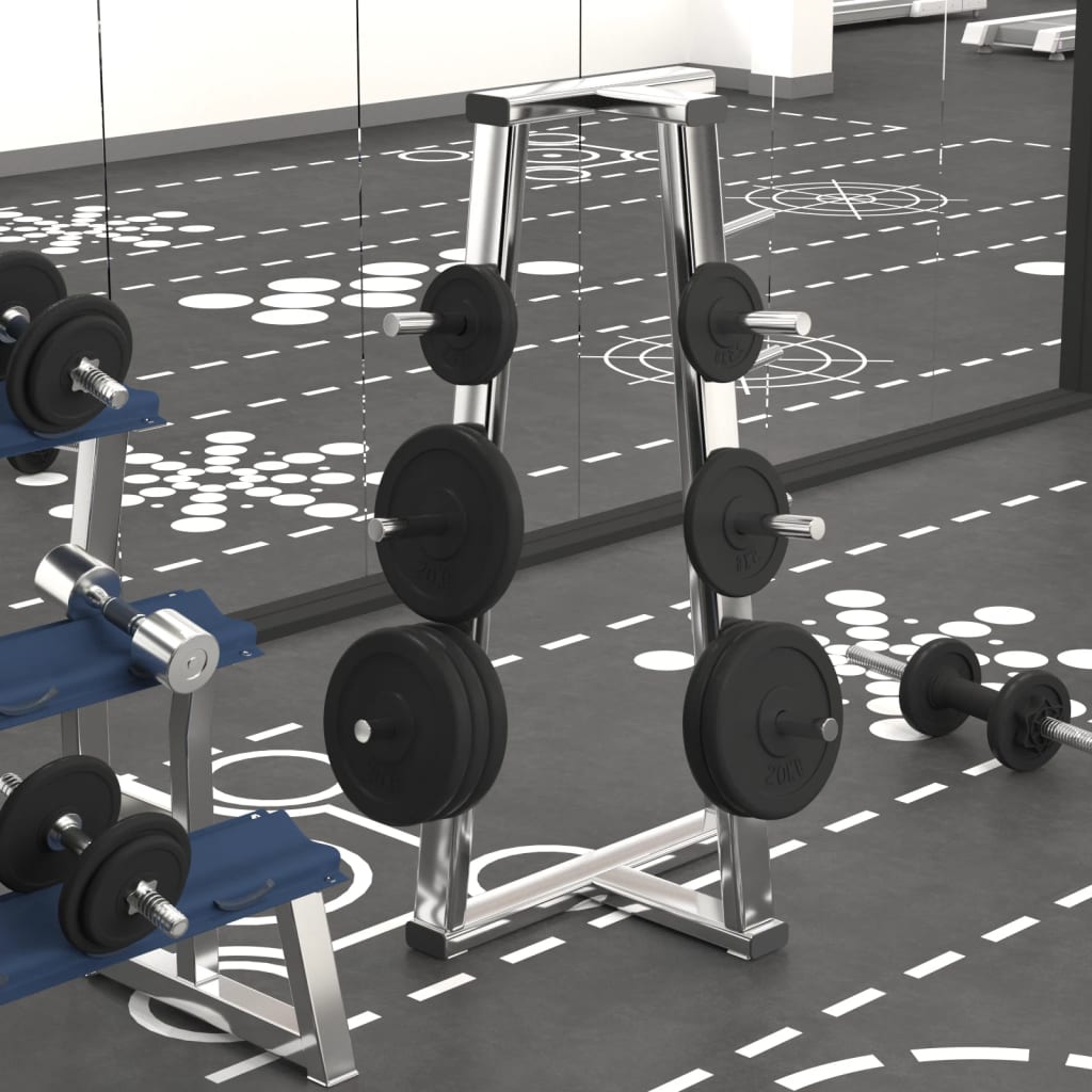 Vektskive 20 kg støpejern vidaXL