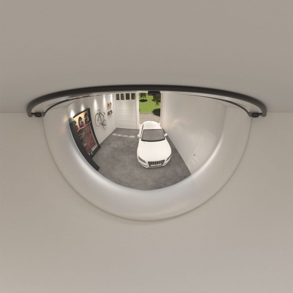 Trafikkspeil halv kuppel 2 stk Ø40 cm akryl