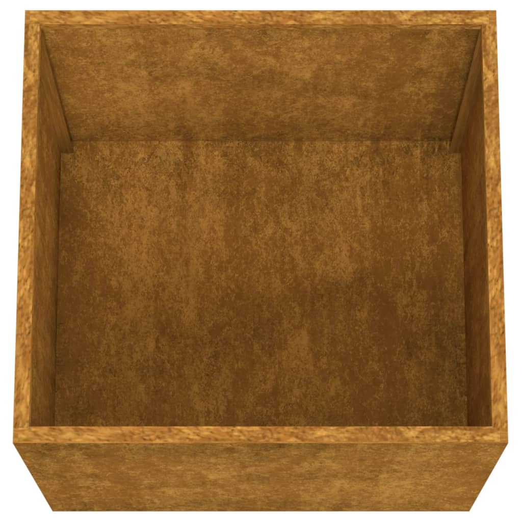 Plantekasse 32x30x29 cm cortenstål
