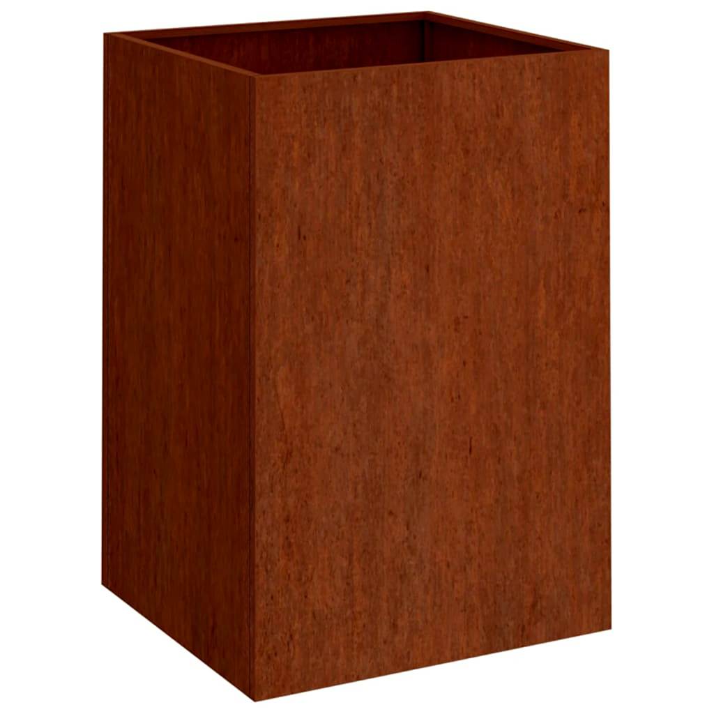Plantekasse 52x48x75 cm cortenstål