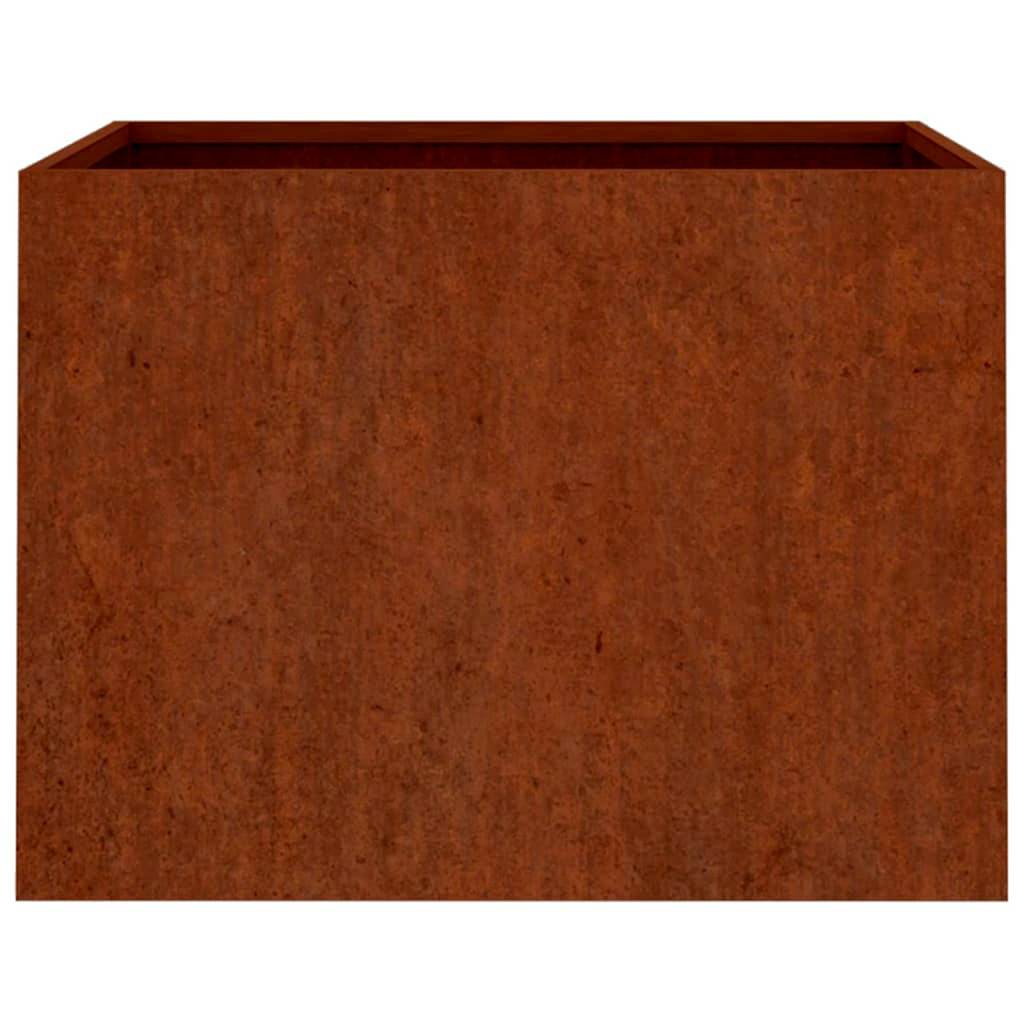Plantekasse 62x47x46 cm cortenstål