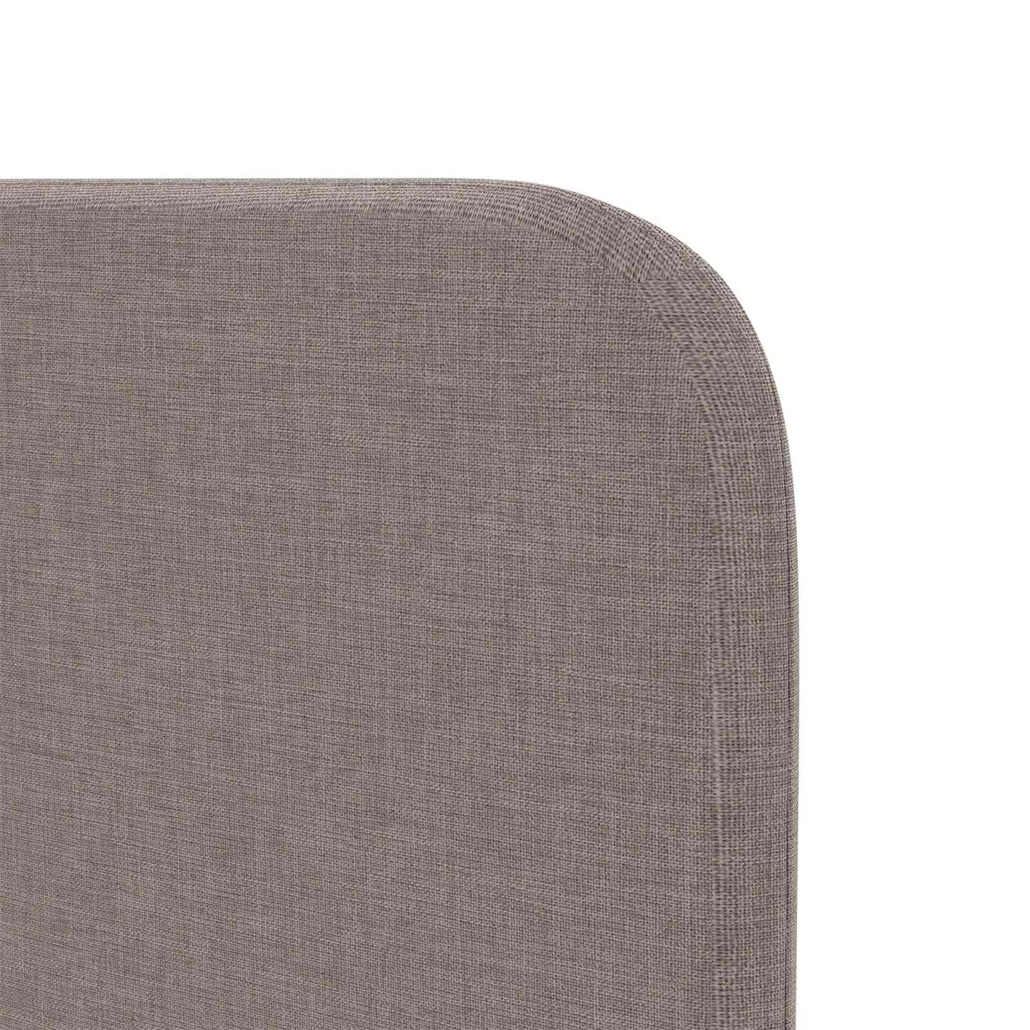 Hodegjerde Øre Gråbrun 80 x 16 x 4 cm stoff vidaXL