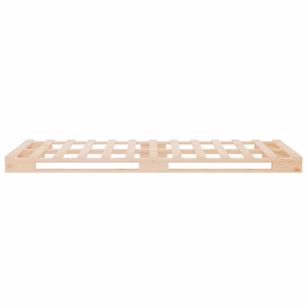 Sengeramme uten madrass 75x190 cm heltre furu
