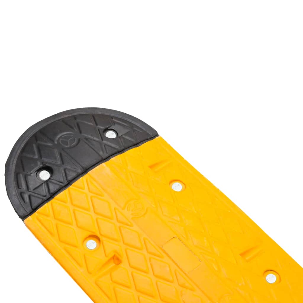 Fartshump gul og svart 129x32,5x4 cm gummi