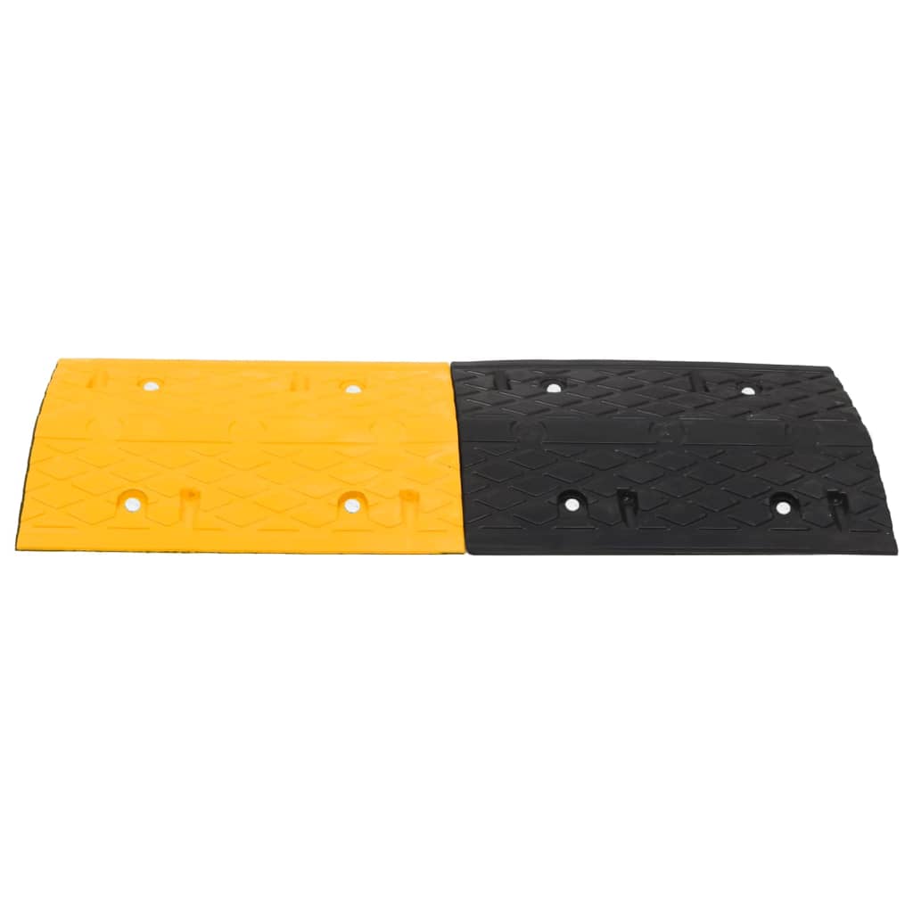 Fartshump gul og svart 97x32,5x4 cm gummi