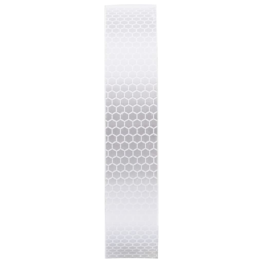 Reflekterende tape hvit 2,5 cm x 20 m PVC